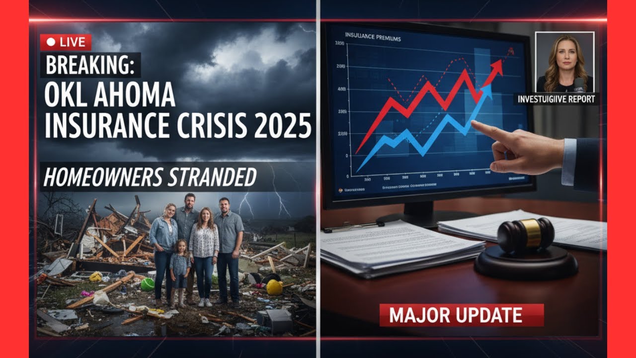 BREAKING: Oklahoma Insurance Crisis 2025 - Homeowners Stranded