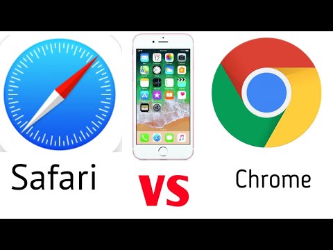SAFARI VS CHROME BROWSER || Best Browser For iPhone || Which is best Safari vs Chrome ||