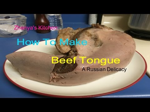 Video: How To Cook Beef Tongue Jellied