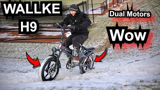 Wallke H9 Dual Motor Ebike Review - It Crushes Hills! by Jeremiah Mcintosh 18,308 views 3 months ago 26 minutes