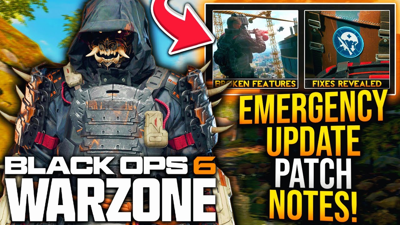 Black Ops 6: New EMERGENCY UPDATE PATCH NOTES! Game-Breaking Bug Fixes ...