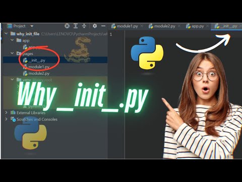 Why is __init__.py file required? | Explained in Telugu | @pythonintelugu