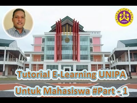 Tutorial Elearning UNIPA Untuk Mahasiswa 1