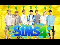 BTS в SIMS 4 (1 часть)