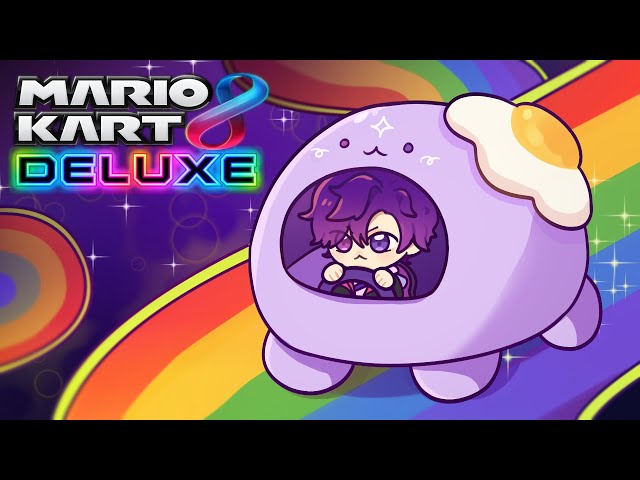 【MARIO KART 8】I'm gay and idk how to drive【NIJISANJI EN | Uki Violeta】のサムネイル