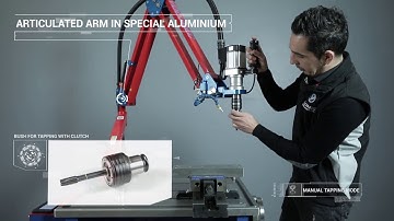 JOYTAP  VOLUMEC electric screwing-tapping machine (M2-M36)  with VASTC control