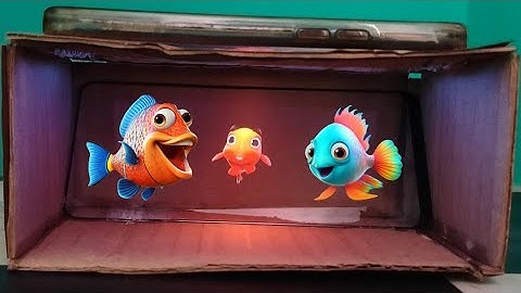 How to make 3D Hologram projector.with using of Normal glass.and cardboard 