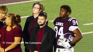 Ennis Texas  vs Crandall  Football  10 23 25  by TC Videos  the Culpeppers