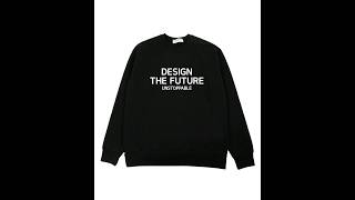 DESIGN THE FUTURE 디자인더퓨처 X UNSTOPPABLE 언스탑퍼블 - 맨투맨추천 맨투맨코디 맨투맨 스웨트셔츠 스웻셔츠 오버핏