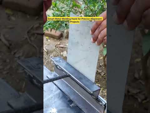 Smart Metal Welding Hack for Precise Alignment Projects