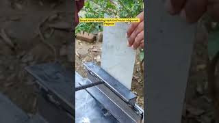 Smart Metal Welding Hack for Precise Alignment Projects