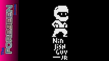 Ninjish Guy Jr. (DEMO 3) - Atari 2600 Homebrew