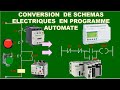 Conversion de schemas electriques en programme automate