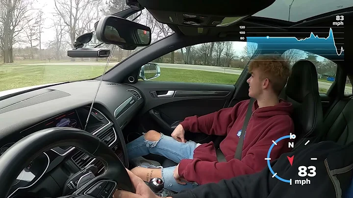 Audi S4 Single Pulley Launch Reaction