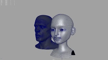 Audio to face animation using NVIDIA Omniverse and Maya