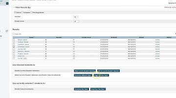 Powerschool   Dropping a Student from a Class (Admin Only)