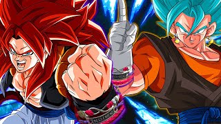 THE BEST TUR AND THE BEST EZA?! SSJ4 GOGETA AND VEGITO BLUE ARE BFF'S! (DBZ Dokkan Battle)