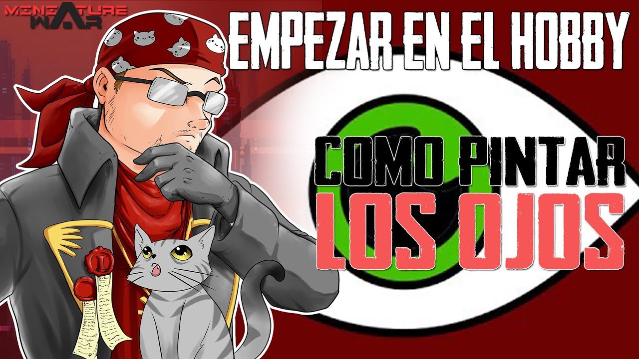 CÓMO PINTAR OJOS de MINIATURAS para WARGAMES y MODELISMO #16