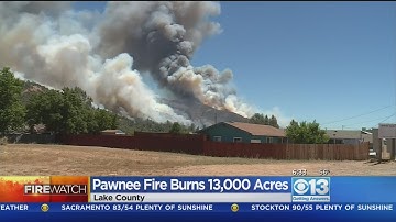 Containment Grows On Pawnee Fire In Lake County