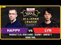 Wc3  ud happy vs lyn orc  grand final  warcraft 3 allstar league season 1 monthly 1