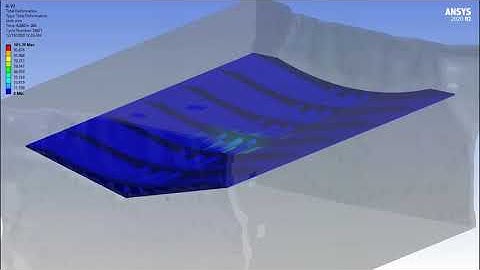 Blast Loading of a Generic V-Hull - Design V2 - Blast Simulation - Explosive Impulse