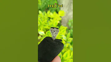 خاتم عقيق شقة العبد مطعم ماركزيت لامع 