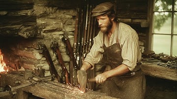 How Revolutionary Gunsmiths Forged Rifles Accurate at 200 Yards With Hand Tools