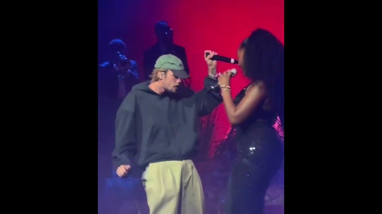 Tems & Justin Bieber - Essence - Live at Coachella 2024