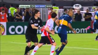 River 1  0 Boca  Semifinal Copa Sudamericana 2014