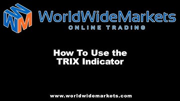 AlphaTrader - How To Use the TRIX Indicator