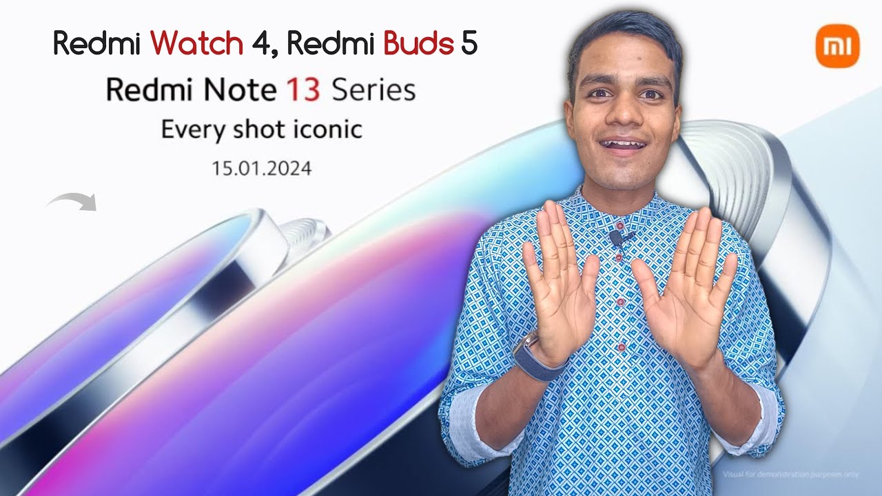 Redmi Watch 4 and Buds 5 Series Global Launch on Jan 15 with Redmi Note 13  Series - Shobaba - Tech News, Smartwatch, Mobiles, Earbuds, Reviews