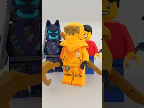 LEGO Arin Minifig from Set 71810 Young Dragon Riyu #lego #stopmotion
