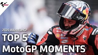 Top 5 MotoGP Moments of the #AustrianGP