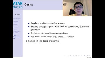 HSC Maths Extension 2 | Topic Breakdowns