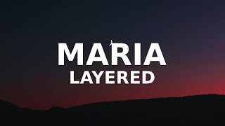 Maria (Layered) - Justin Bieber (Lyrics) k7ssland tiktok