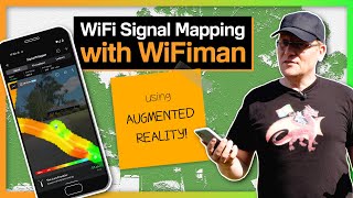 Wifi Signal Mapping with WiFiman - Using Augmented Reality! screenshot 4