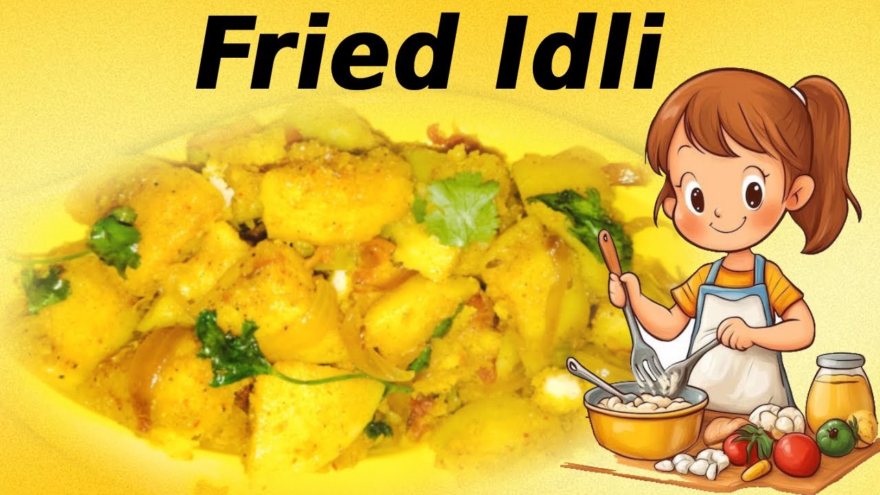 Crispy Fried Masala Idli | Tadka Idli | Street-Style Masala Idli Recipe 🌶️ | Quick & Tasty