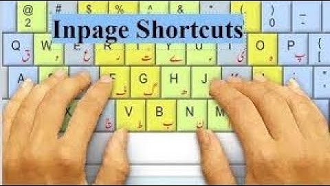 All Shortcut Keys of Urdu Inpage