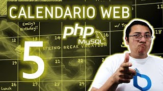 Calendario web con PHP y MySQL utilizando fullcalendar (Video 5 - Eventos en el calendario)