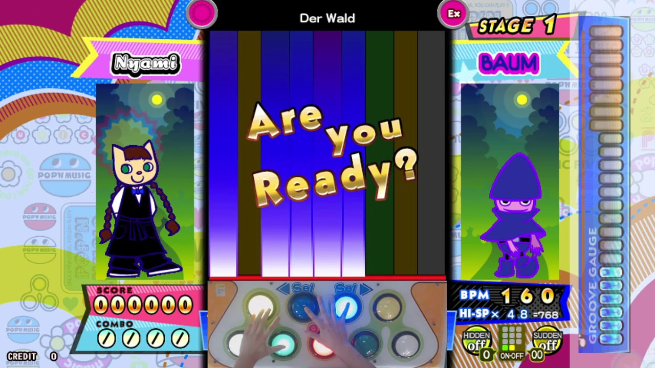 [pop'n music peace] Der Wald (DARK OPERA) (EX) Perfect