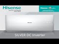 Обзор кондиционера Hisense серии SILVER DC Inverter (инвертор) AS-07UR4SYDDL02(S) и мощнее