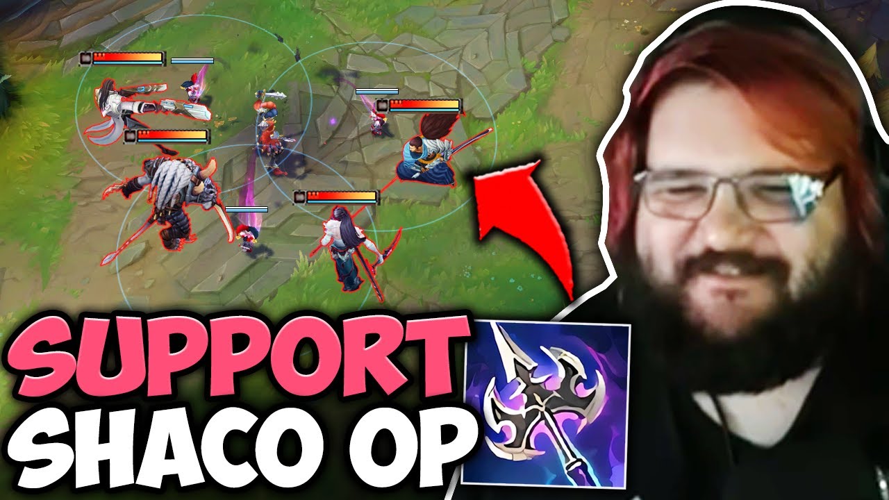Shaco Support is the Ultimate Distraction! (200 IQ MIND GAMES) - YouTube