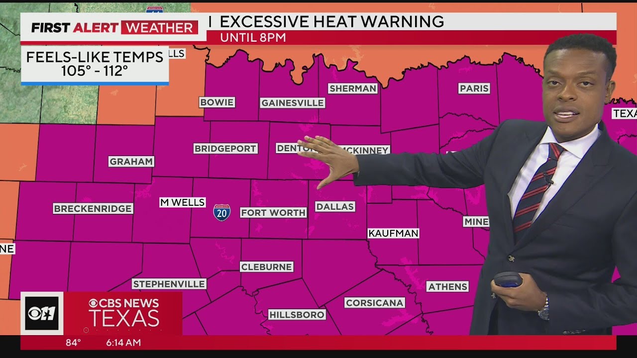 Excessive Heat Warning in effect until 8 p.m. - YouTube