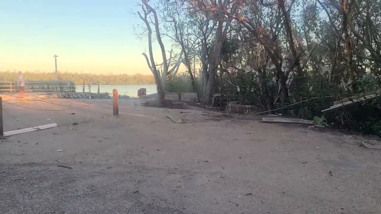 coconut point marina aftermath of hurricane Ian pt1 YouTube