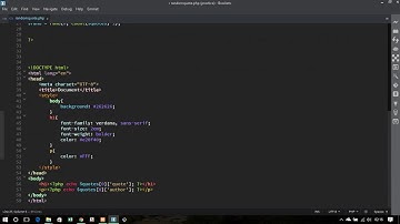 Cool Stuffs with PHP- Random Quote Generator