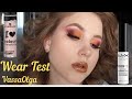 NYX EYE PRIMER VS ESSENCE EYESHADOW BASE Makeup Review | Wear Test | Eye Primer BUTTLE | VassaOlga