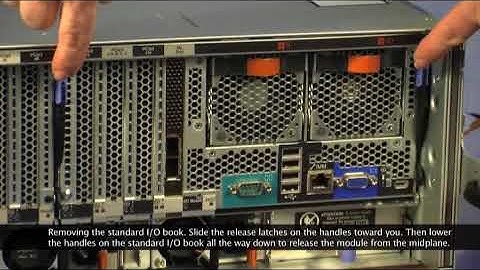 System x3850 X6/x3950 X6 Removing the standard I/O book