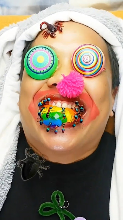 oh No 🍭 what did you do to my face 😫 #funny #eating