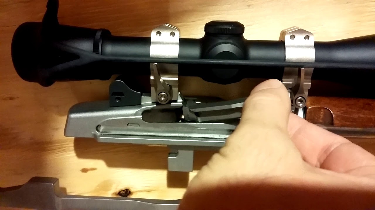 Removing Mini 14 With Scope Youtube