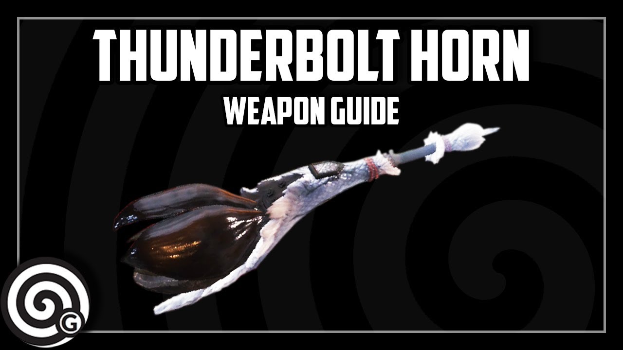 Monster Hunter World - Thunderbolt Horn | Weapon Review (Hunting Horn